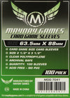 Mayday Game Card Sleeves 2 1/2'' X 3 1/2'' (100 Pack)