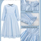 Pioneer Dresses For Girls Prairie Colonial Costume Long Sleeves Laura Ingalls Pilgrim Costume 11-12Y