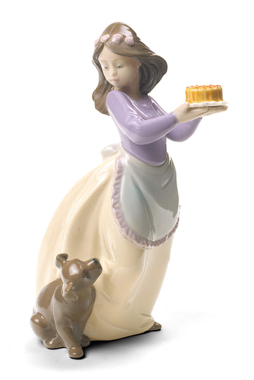 Nao Puppy'S Birthday (Special Edition). Porcelain Birthday Figure.
