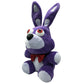 Fnaf Nights Plush Toys - Bonnie Plush Stuffed Animal Rabbit Plush Toy For Children, Boys & Girls, Purple, 10 Inches
