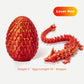 3D Printed Dragon With Surprise Egg,Surprise Dinosaur Eggs Fidget Toys For Kids, Birthdays, Halloween Christmas Decorations Gift
