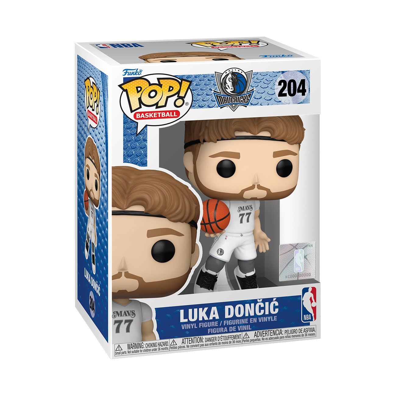 Funko Pop Nba: Mavericks - Luka Doncic - (City Edition 24) - Collectable Vinyl Figure - Gift Idea - Official Merchandise - For K