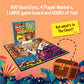 Worlds of Trivia Family Board Game - Educational Quiz with Balanced Questions - 2 to 4 mature-themed  Kid & Teen Players - Fun Facts & General Knowledge Brain Games