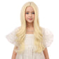 Duduwig Long Light Blonde Wigs For Girls Kids Long Wavy Curly Wig Light Blonde Middle Part Wigs For Child Synthetic Wig With Hai