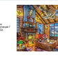 Ceaco - Rustic Lodge - Log Cabin Retreat - 1000 Piece Jigsaw Puzzle