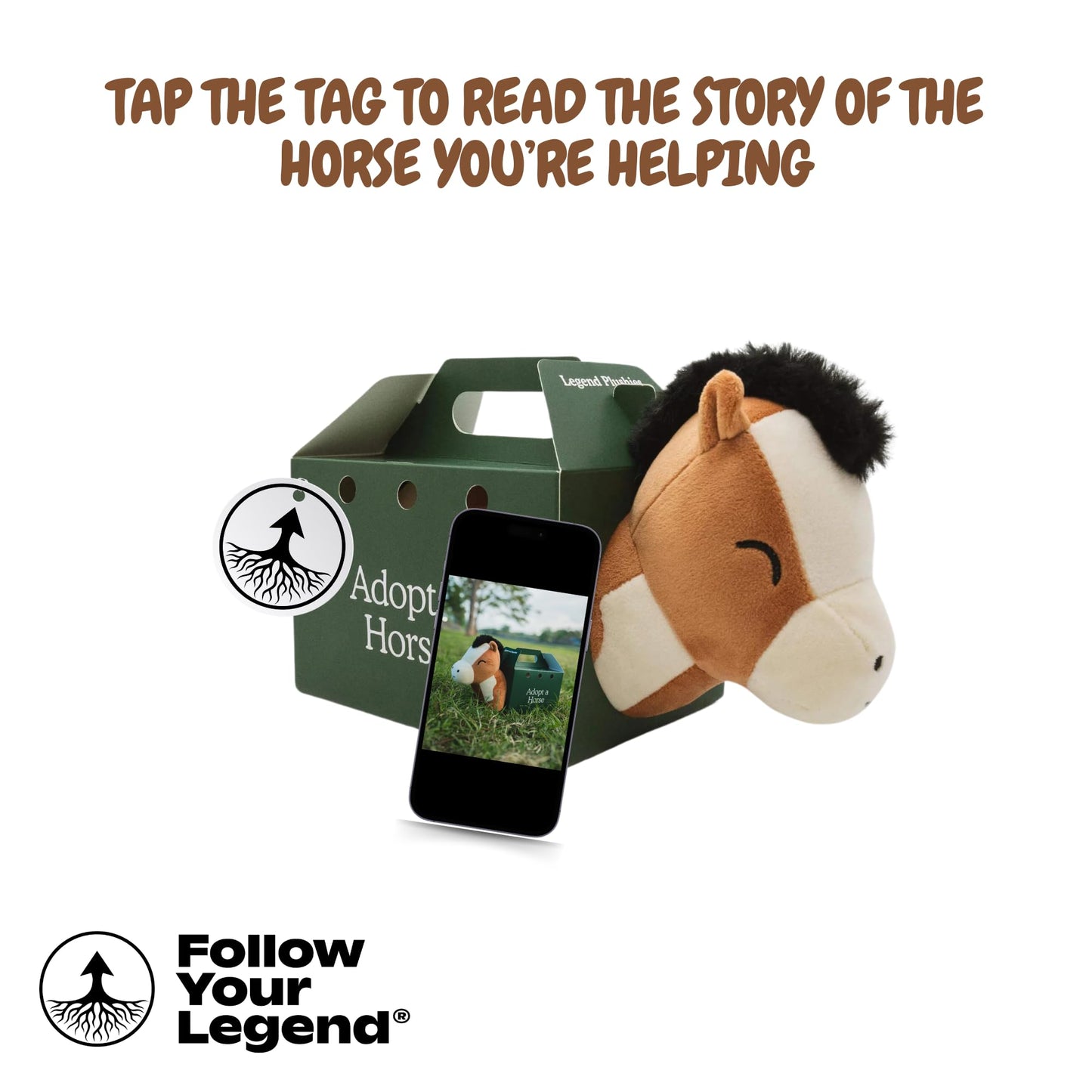 Follow Your Legend Biscuit The Horse Plushie - 7    Horse Stuffed Animal, Stuffed Horse, Horse Plush, Stuffed Horse Plush Toy, H