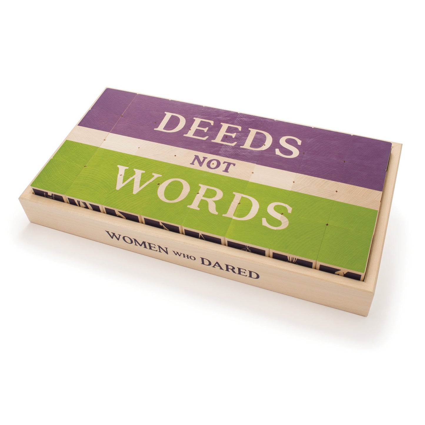 Uncle Goose Women Who Dared Blocks - Made In The Usa