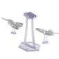 Display Stand For Lego 75292 75315 75300 Tie Fighter, 75325 Mandalorian N-1 Starfighter Kit, For Plane Building Brick Toys Etc.
