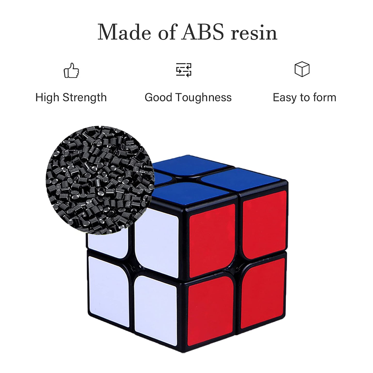 Shengshou 2X2X2 Puzzle Cube, Black