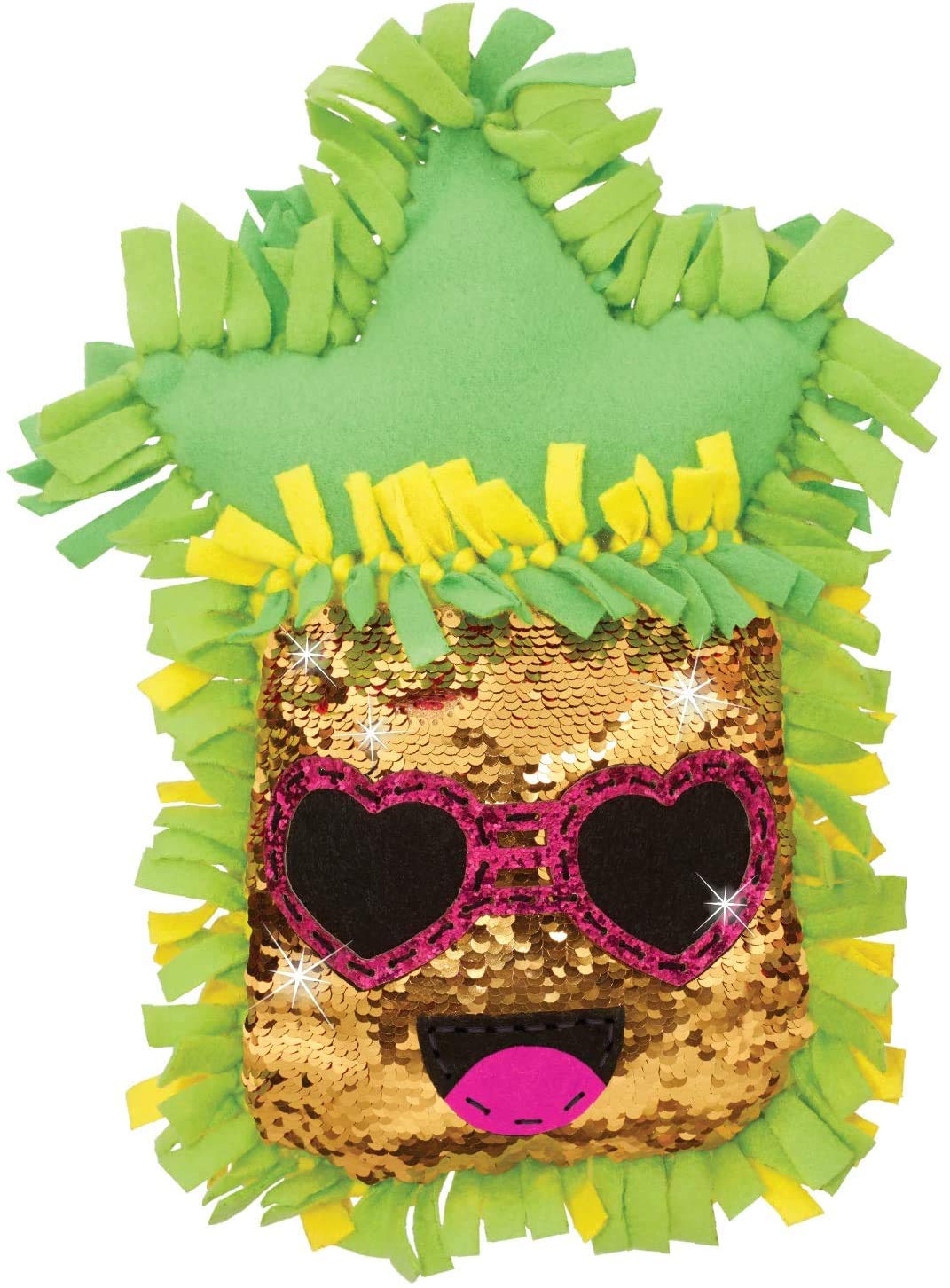 Alex D.I.Y. Knot-A-Pineapple Sequin Plush
