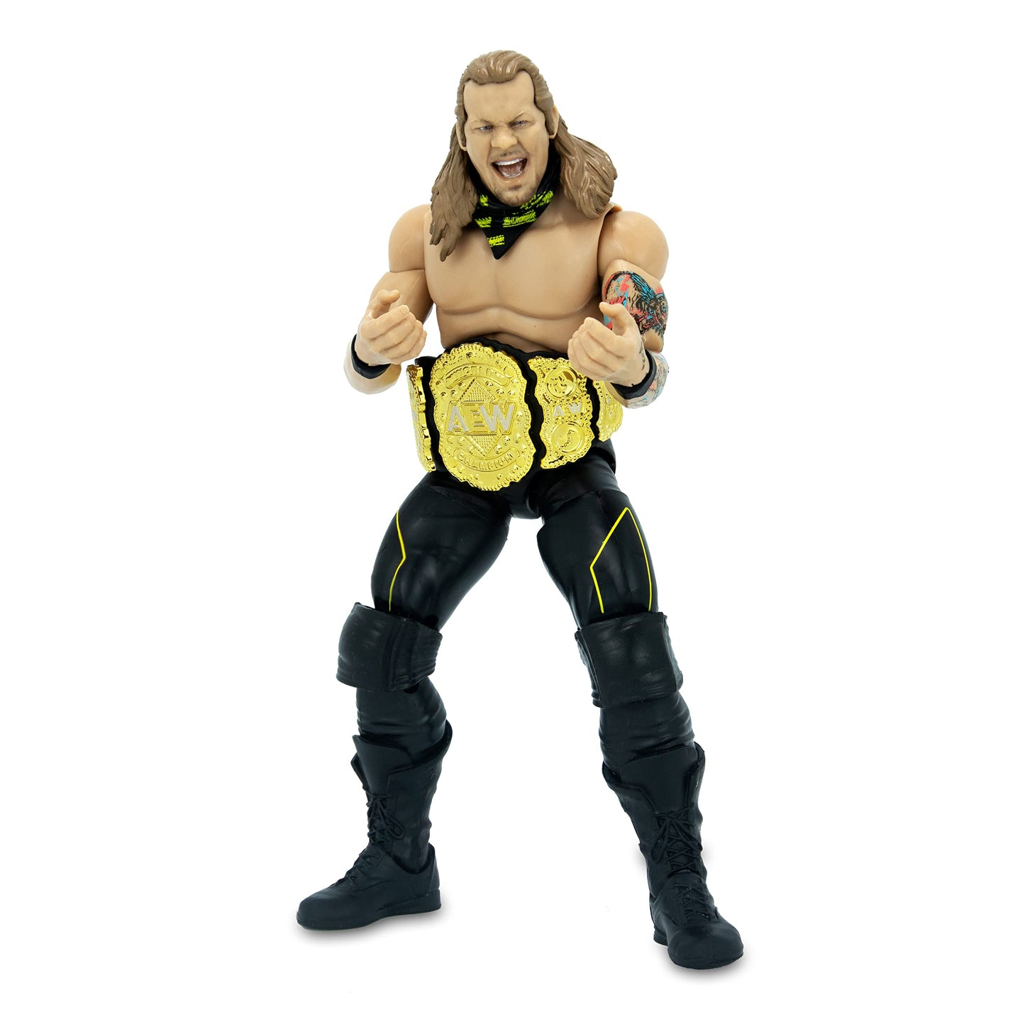 All advanced Wrestling Unrivaled Collection Chris Jericho - 6-Inch AEW Action Figure - Series 6