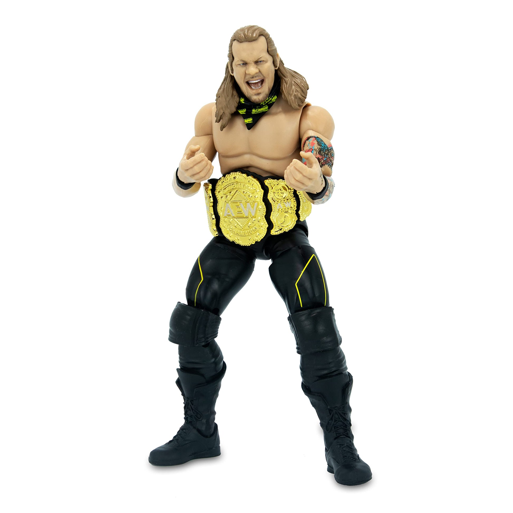 All advanced Wrestling Unrivaled Collection Chris Jericho - 6-Inch AEW Action Figure - Series 6