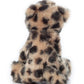 The Petting Zoo Cheetah Plush Toy - 6" Brown Stuffed Animal, Recycled Materials, Model 421012, Perfect Gift for Kids