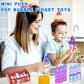 75Pcs Mini Pop Fidget Keychain Toys Easter Basket Stuffers For Kids Mini Pop Bulk Party Favors For Kids 3-5 4-8 Push Popping Bubble Sensory Toy Party Bag Fillers Pop Anti-Anxietyt Toy For Kids Adults