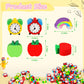 Junebrushs Erasers For Kids, 150Pcs Apples Erasers For Welcome Back To School Gifts Cute Pencil Erasers Mini Erasers For Kids Bulk Classroom Prizes Homework Rewards Party Supplies