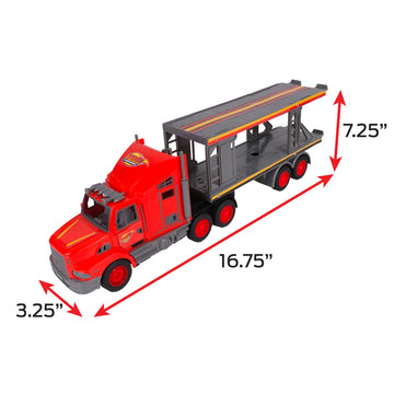 NKOK Blaze and The Monster Machines RC: Transporter with Monster Machines - Nickelodeon, Remote Controlled, 2.4 GHz