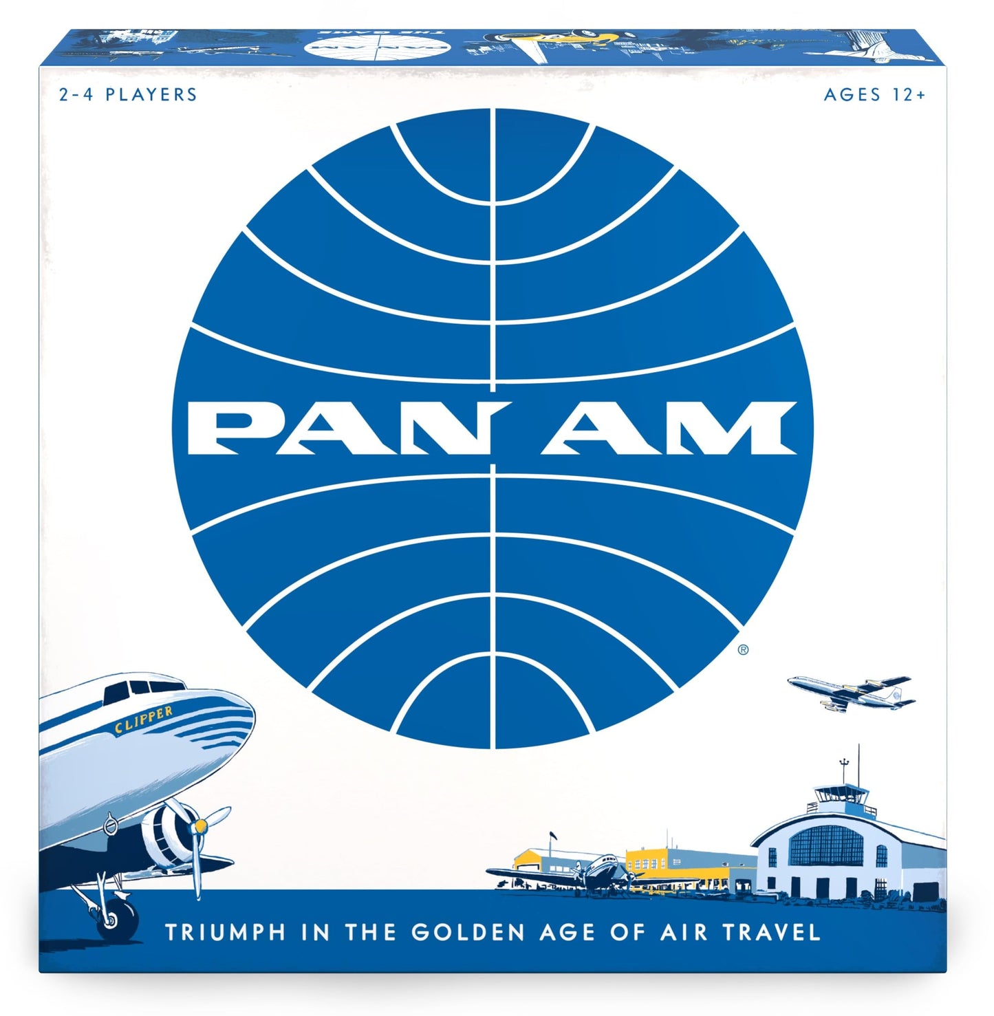 Funko Games Pan Am Board Game  Strategy Board Game  2-4 Players 6 and Up-New