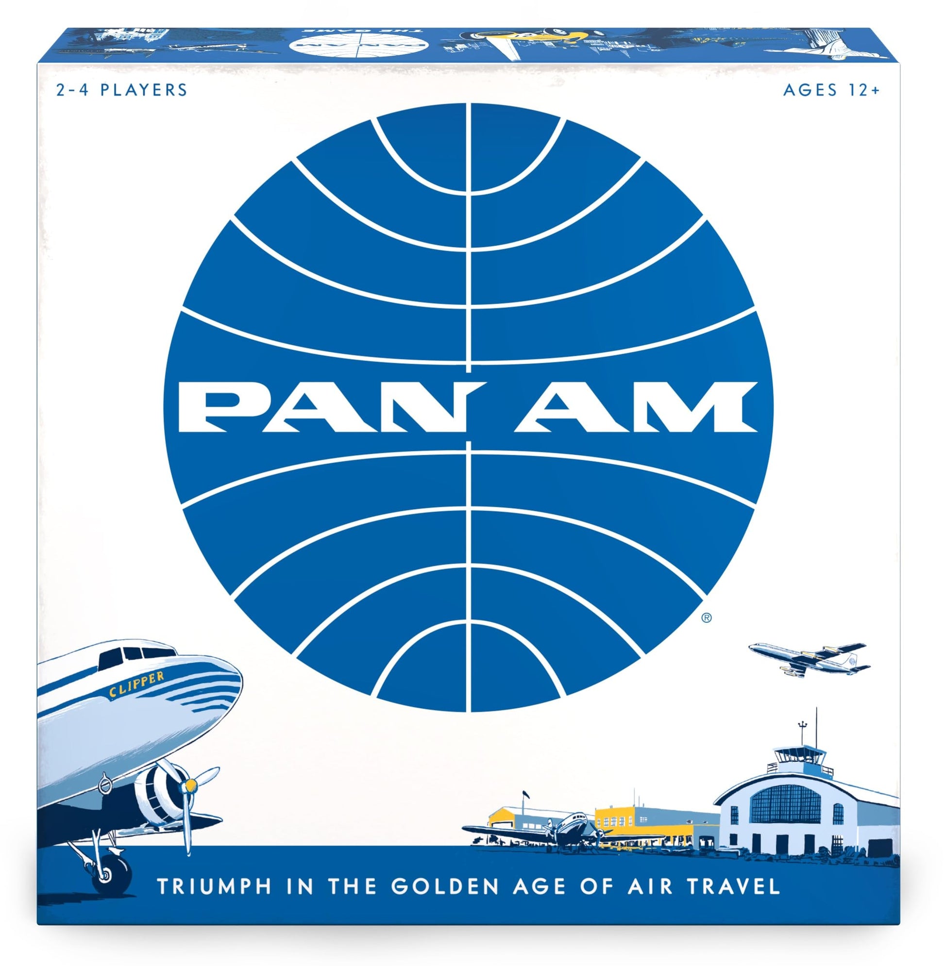 Funko Games Pan Am Board Game  Strategy Board Game  2-4 Players 6 and Up-New
