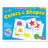 Trend T58103 Colors And Shapes Match Me Puzzle Game, Ages 4-7