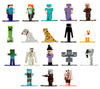 Minecraft 1.65'' Nano Metalfigs 18-Pack Die-Cast Figures, Toys For Kids And Adults(Wave 12)