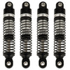 Rzxylrc 4Pcs 53Mm/59Mm/65Mm/78Mm Aluminum Shocks Absorbers Oil Threaded Damper For 1/18 Rc Crawler Trx4M Trx-4M Bronco Defender