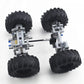 Ttlyhek Technics Parts Vehicles Suspension System With Tire 107X44 Technical Parts Set Compatible With All Major Brands, Moc Par