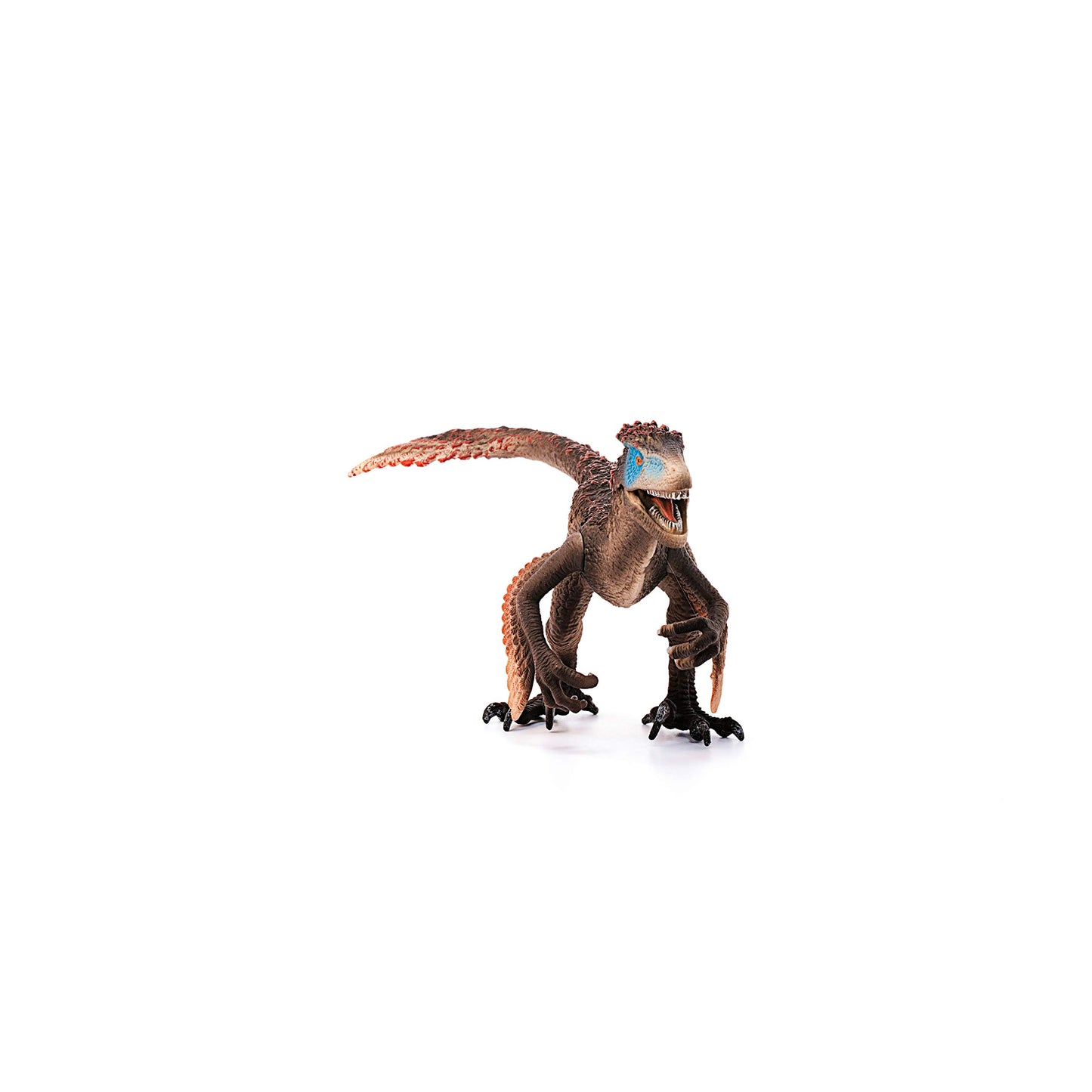 Schleich Dinosaurs Authentic Utahraptor Dinosaur Toy Figurine - Prehistoric Jurassic Adventure World Large Dino Series Toy With Realistic Moving Arms And Jaw For Boys And Girls, Gift For Kids Ages 4+