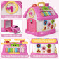 Wdebay Multifunctional Learning Toy House&Activity Cube, Montessori Toys For 1 Year Old Girl Gift For First Birthday, One Year O