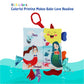 Fish Baby Books Toys 0-6-12-18 Months,Touch Feel Crinkle Cloth Books For Babies Infant Newborn 0-3 Months Baby Girl Boy Shower G