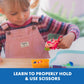 Educational Insights Ruby's Gem Quest Scissor Skills Game - Multi, Medium, Plastic, Ages 3+, Model 3087, Preschool Board Game