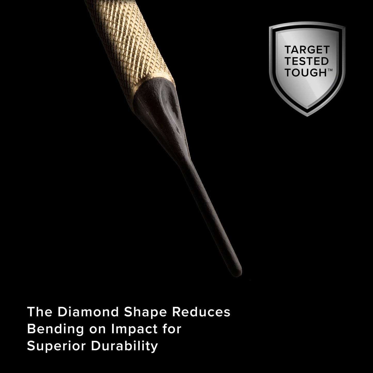 Viper Dart Accessory - Diamond 1/4" Thread Soft Tip Dart Points, Black, 1000 Pack, Model 37-1615-01, Plastic