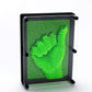 3D Pin Art Sensory Toy Needles Intellectual Fun Toy Plastic Pin Art Palm Board Large (Green-6 X 8 Inches)