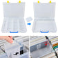 Xuerdon Trading Card Storage Box  2300+ Playing Card Case Holder Organizer Compatible with PM TCG/for Yugioh/for CAH/for Phase 10/ for Topps Football Baseball Sports Cards (Case Only) - White