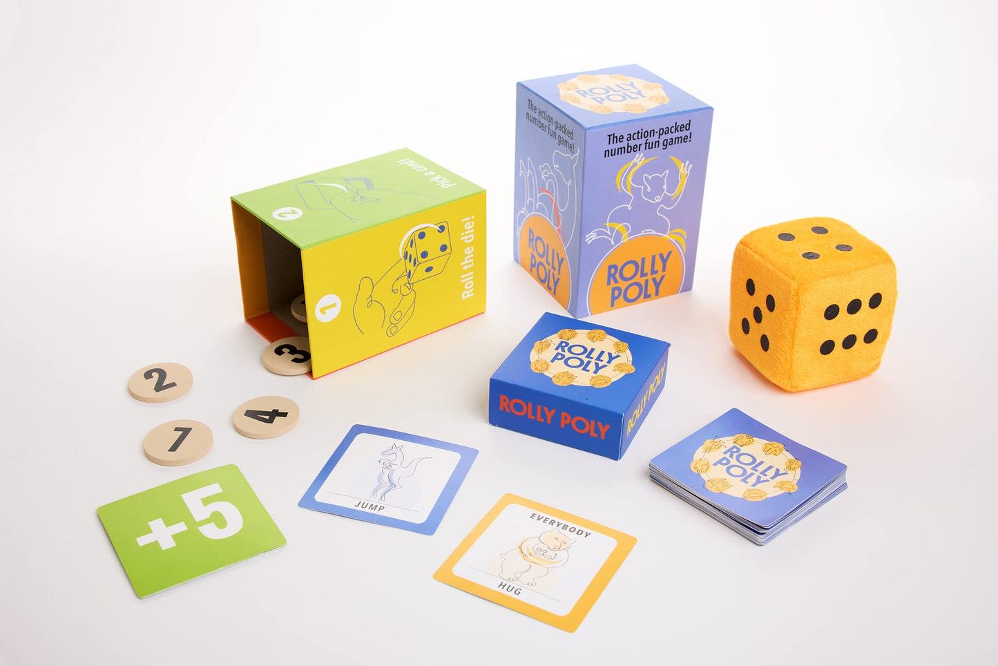 Math For Love Rolly Poly - Action-Packed Number Learning Family Game!