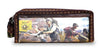 Zest 4 Toyz Pencil Pouch Small Makeup Organizer Bag Purse Black