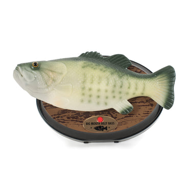 Gemmy Inflateables Holiday G08 47957 Big Mouth Billy Bass 15Th Anniversary Be Happy Decor