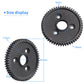CrazyHobby RC Metal 54T 32P Spur Gear &15T/17T/19T Pinions Gear Set & 3.175mm Coupler for Traxxas Slash 4x4 4WD/2WD/VXL Rustler