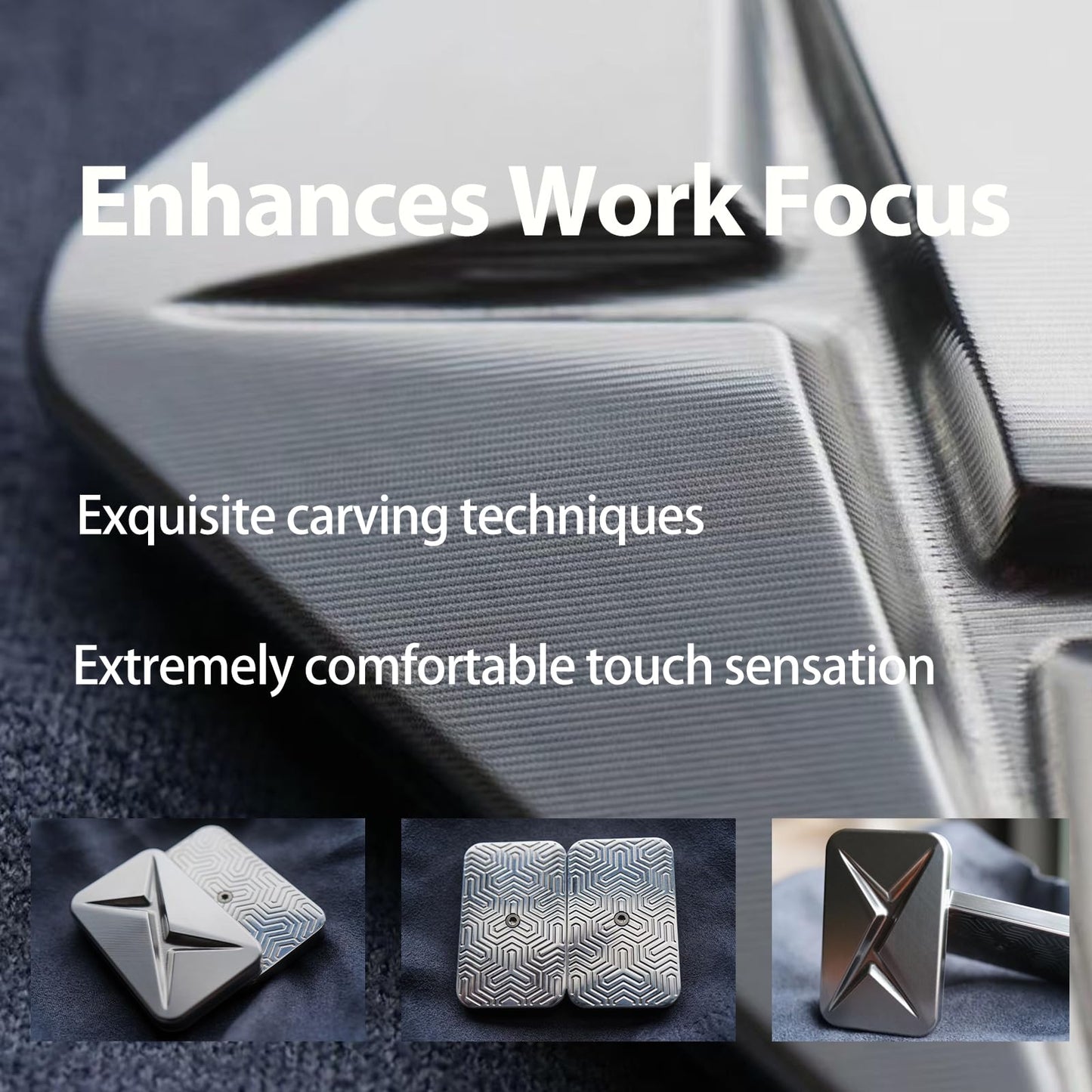 Judixy Infinite Lightning Fidget Slider Luminous Metal Magnetic Fidget Toys Adults For Stress Relief (Greenlight)