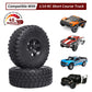 CrazyHobby RC Short Course Truck Wheels and Tires with Foam Inserts for 1/10 Traxxas Slash 4X4 BL-2S 2WD Losi Tenacity TT Baja R