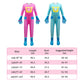 Yodison Superhero Costumes Jumpsuit With Accessories For Halloween Birthday Party Cosplay For Super Fans(110Cm/4-5T) Blue