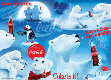Coca-Cola Polar Bears 1000Pc Puzzle
