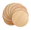 Pd Craftozone 50 Pieces 2 Inch Wooden Circles, Unfinished Round Wood Slices Natural Wooden Cutouts For Madala Art, Painting, Res