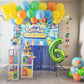 Number 6 Balloon 40 Inch Forest Light Green Balloons, 6Th Birthday Balloon For Boy Girl 16 60 61 65 Foil Mylar Helium Number Bal