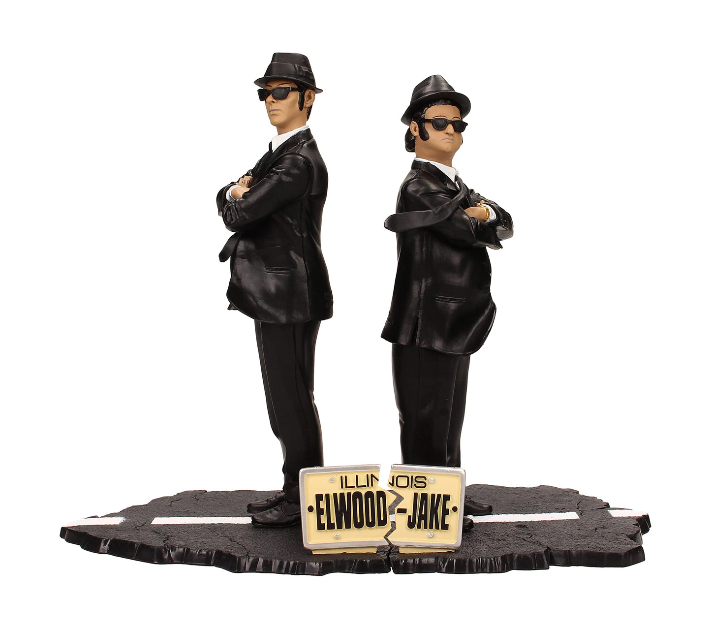 Sd Toys Movie Icons The Blues Brothers Jake & Elwood Figure Set, 7'