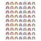 Teacher Created Resources Oh Happy Day Rainbows Mini Stickers, 378/Pack, 12 Packs (Tcr9055-12)