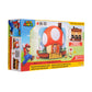 Super Mario Action Figures 2.5' Deluxe Toad Playset