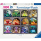 Ravensburger 1000 Piece Jigsaw Puzzle - Magical Potions - Cardboard - Multi Color - Model 12000552 - Perfect Fit Pieces - Made in Germany