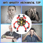 16Pack Fingertip Gyro Toy Mechanical Top Diy Deformation Robot Metal Transformable Spinners Funny Finger Chain Fidget Stress Relief Add Adhd Astium For Kid Adults