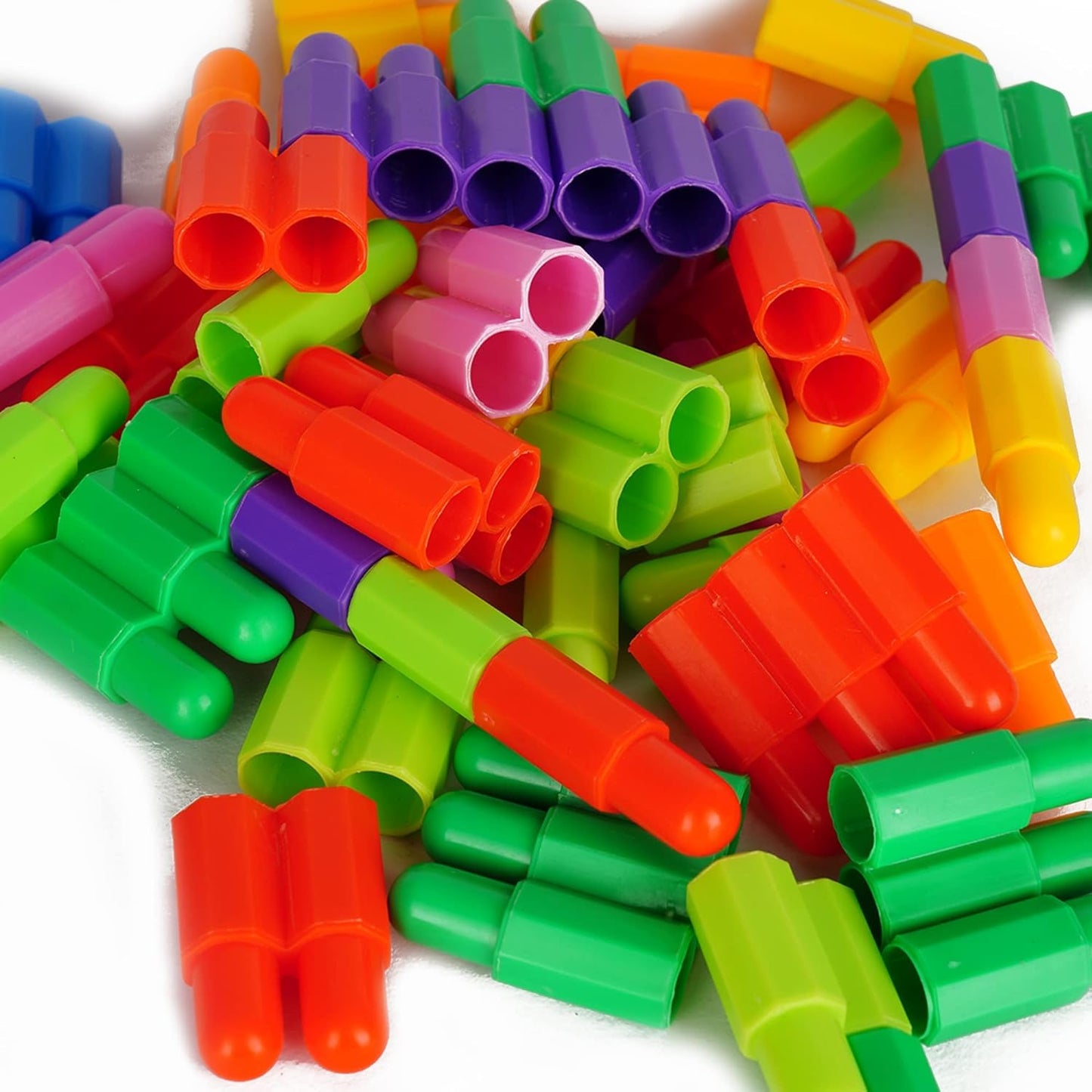 Verat 85 Pcs Set Building Blocks Construction Toy  Learning Playset Stem Educational Kit Child Branin Development Preschool Kin