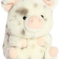 Aurora® Periwinkle Pig™ Stuffed Animal - White 5" Polyester Plush Toy - Adorable On-The-Go Companion